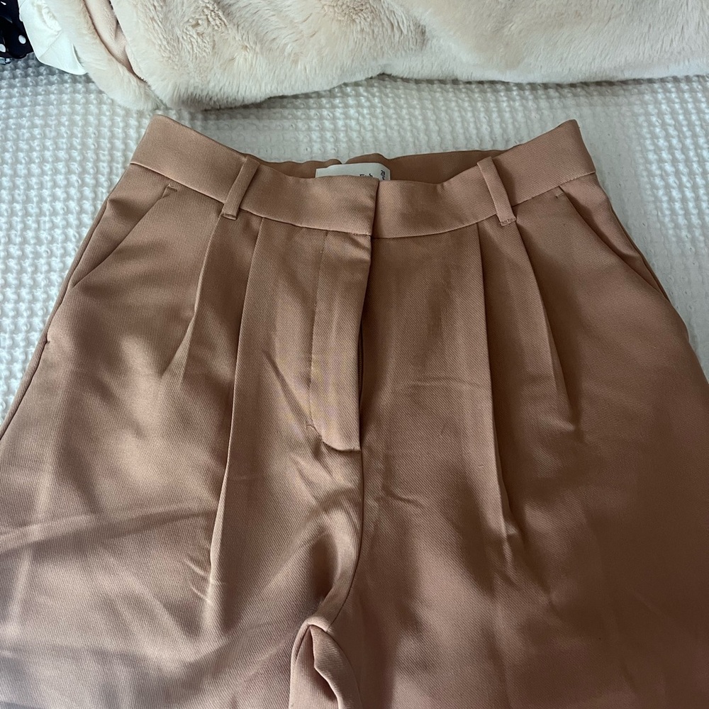 Abercrombie & Fitch Tan Trousers (size 28/6 long)